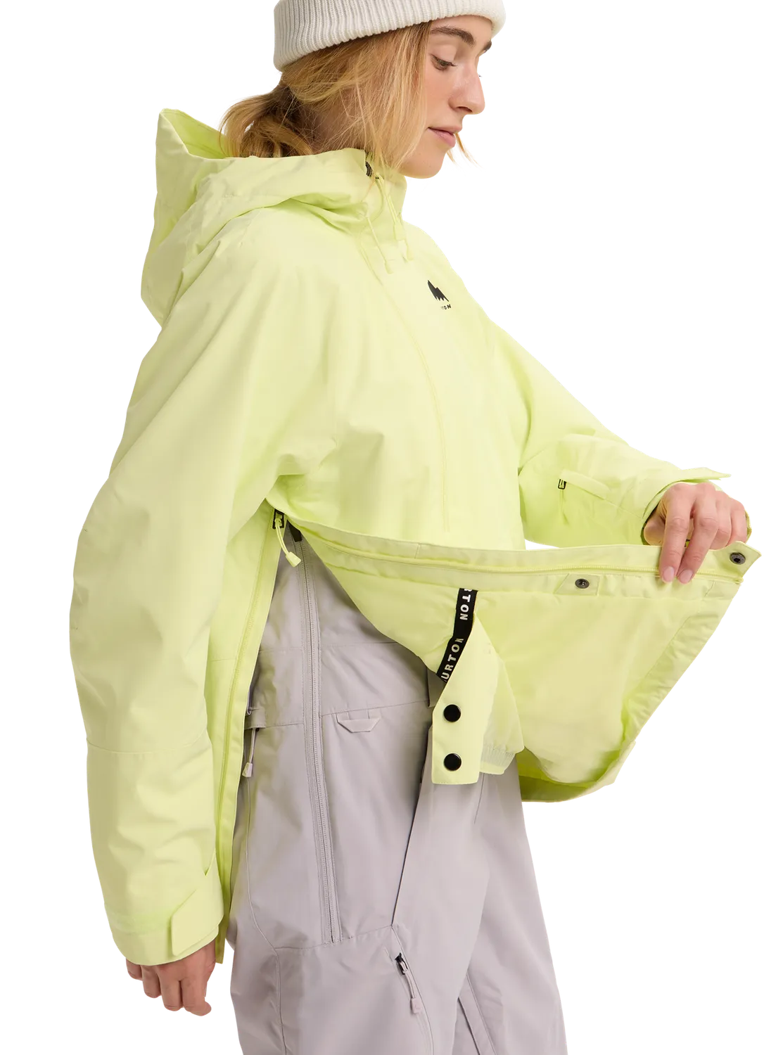 Burton Reserve 2L Relaxed Anorak skidjacka Glow Yellow Green