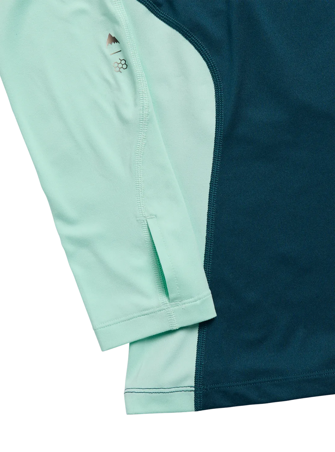 Burton Synthetic Midweight Base Layer Crew True Black dam