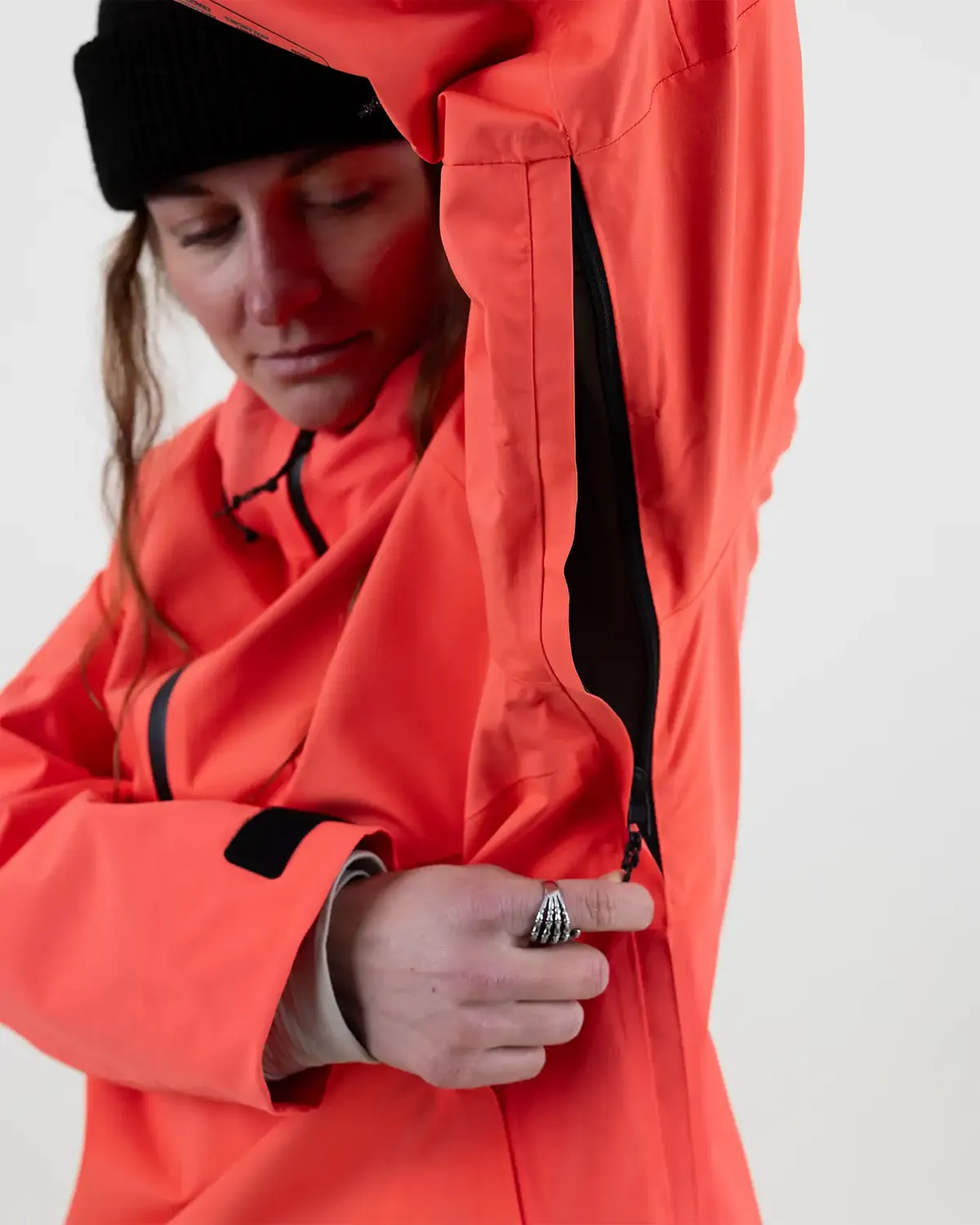 Jones MTN Surf Recycled Anorak 2026 anorak dam Deep Coral 20K