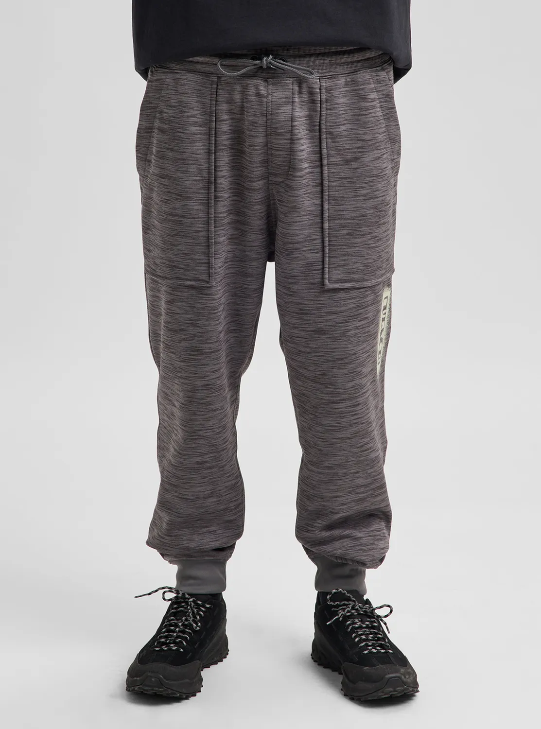 Burton Oak fleecebyxor Dried Moss Heather mjuka