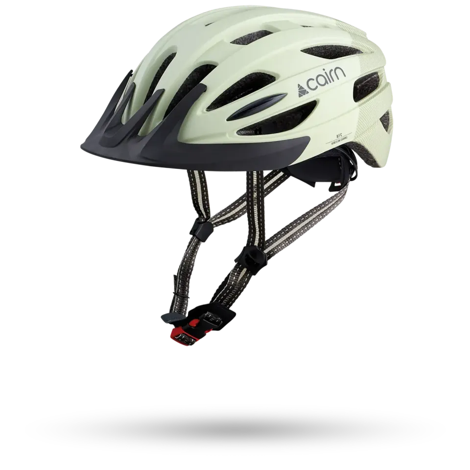 Cairn Sport Fusion Mat Agate Gray cykelhjälm LED