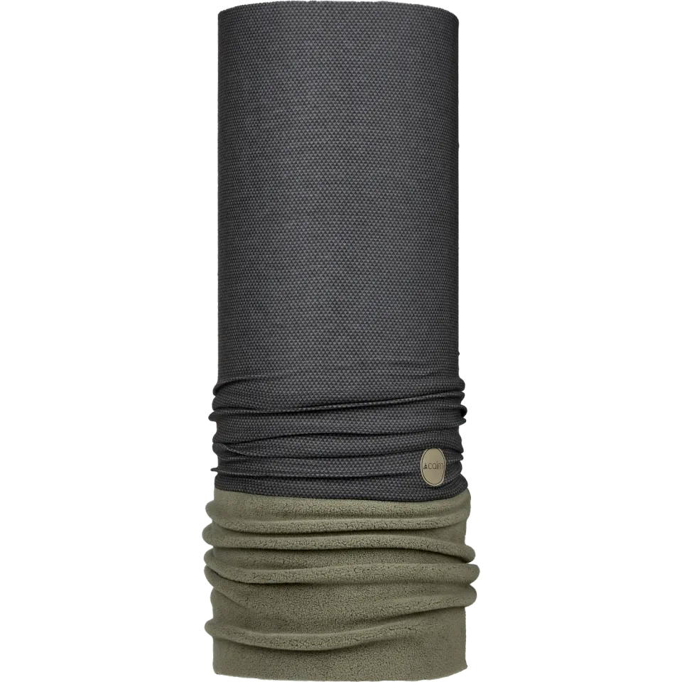 Cairn Malawi Polar Tube halsvärmare khaki triangle fleece