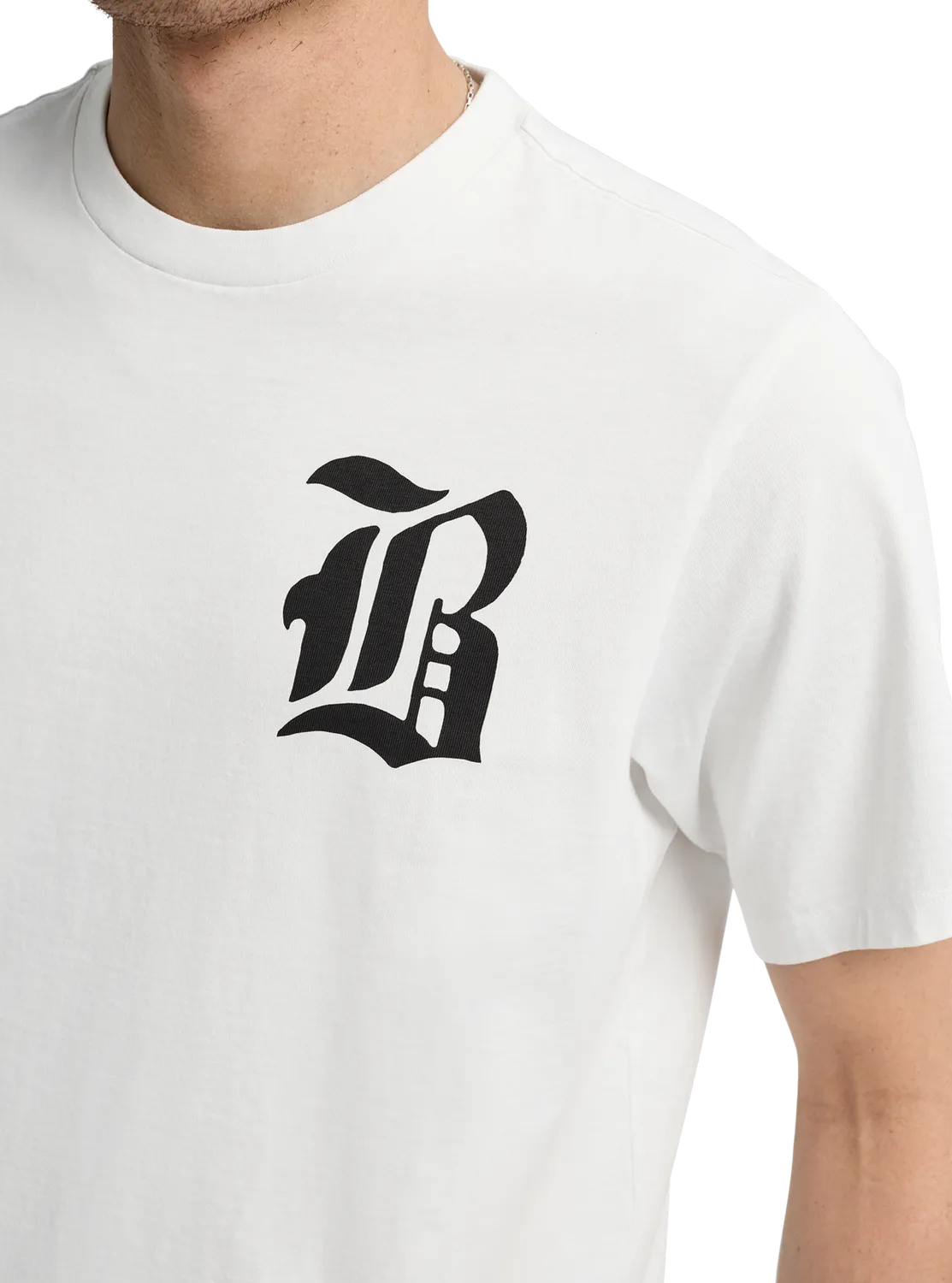 Burton Hesston t-shirt kortärm True Black B-tryck bomull