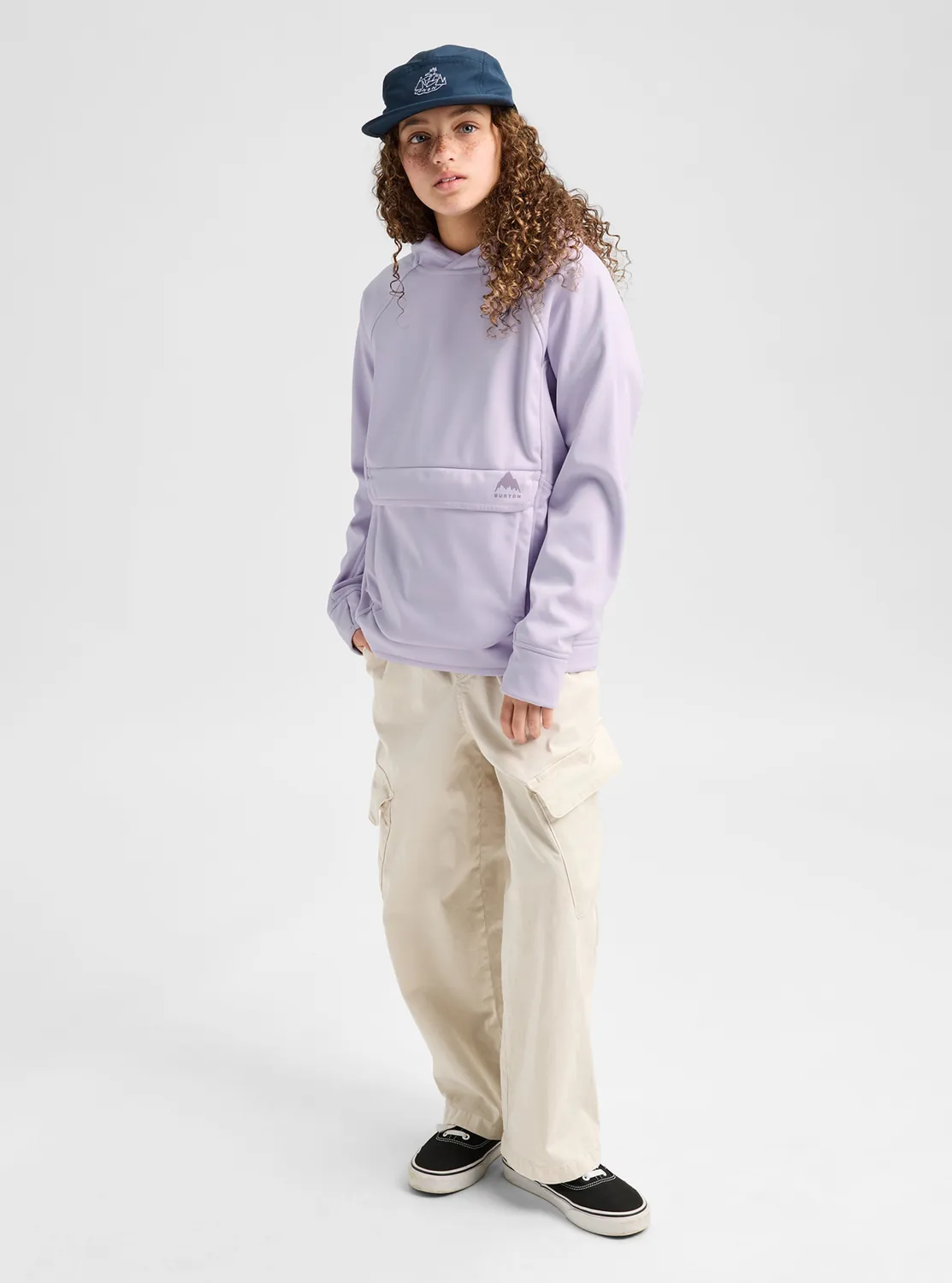 Burton Crown Weatherproof hoodie barn Moondust Purple