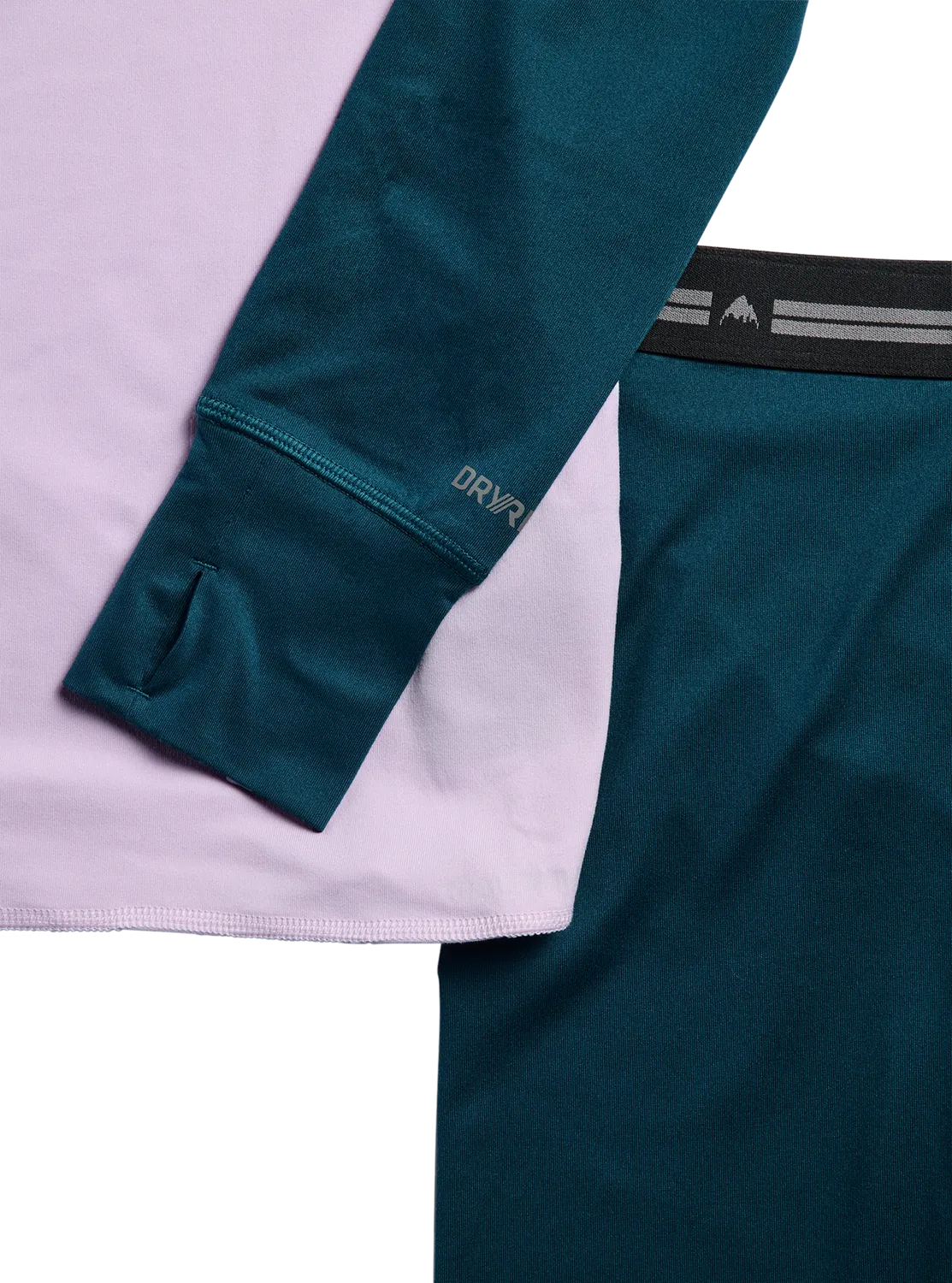 Burton Midweight underställsset Atlantic Teal barn