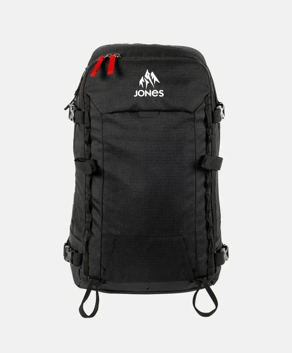 Jones Further 25L ryggsäck Stealth Black touring