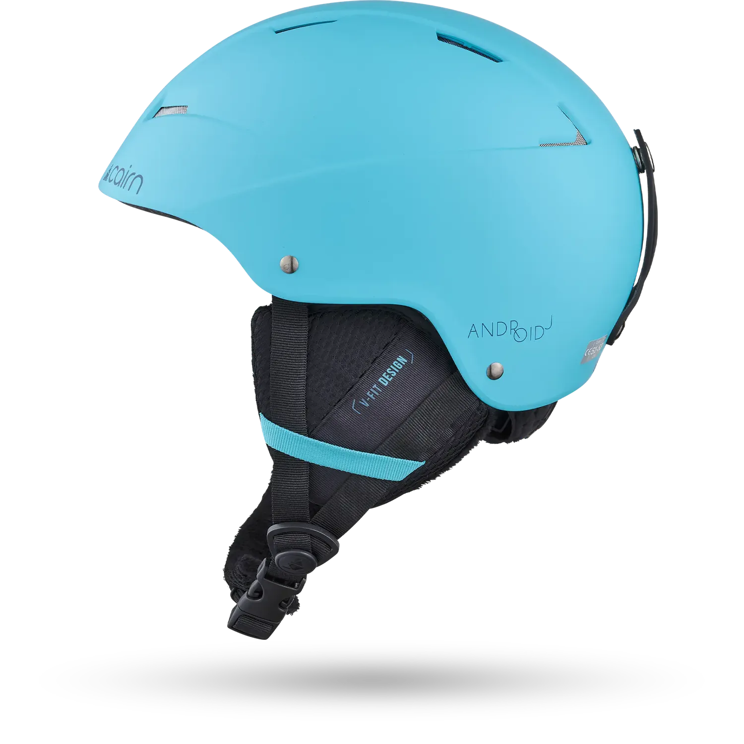 Cairn Android J skidhjälm turkos junior ABS