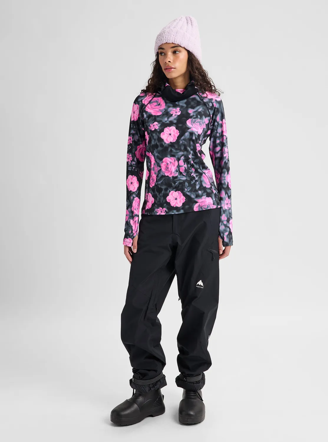 Burton Midweight Base Layer underställströja dam svart