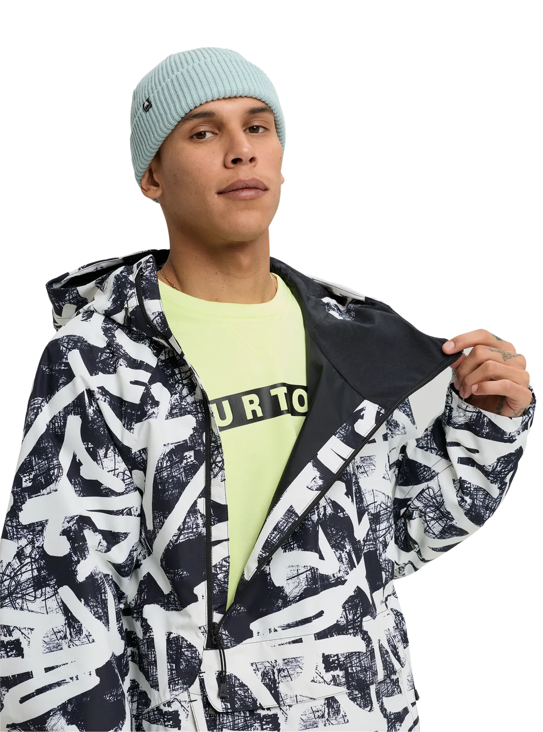Burton Reserve 2L Relaxed Anorak jacka Gray Cloud herr