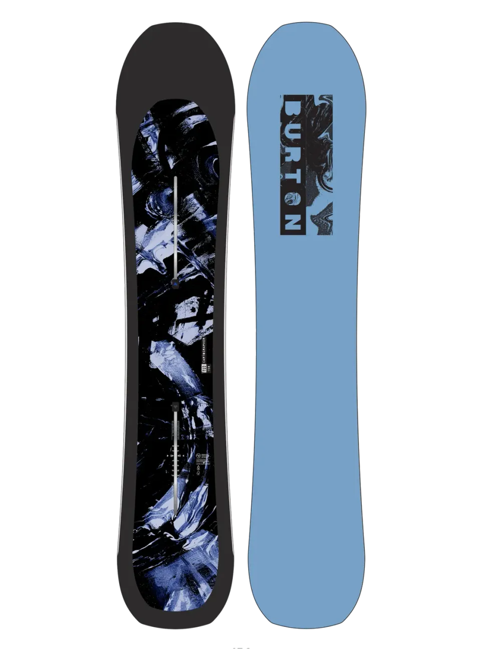 Burton Cartographer snowboard 154 camber medium