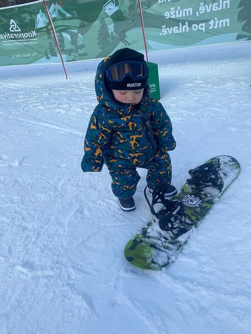 Burton Buddy Bunting Suit overall Scribble bebis vadderad