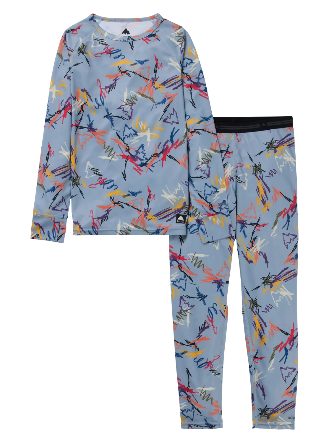 Burton Lightweight Base Layer Set underställ barn True Black