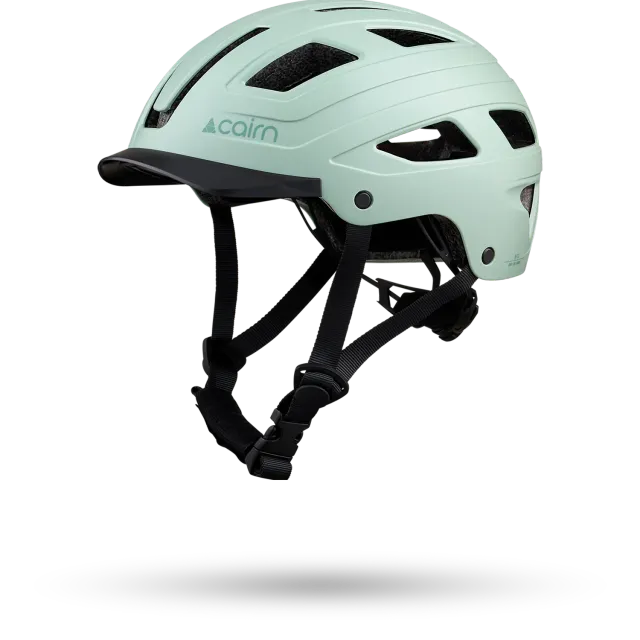 Cairn Clarke cykelhjälm Matt Jade LED-lampa