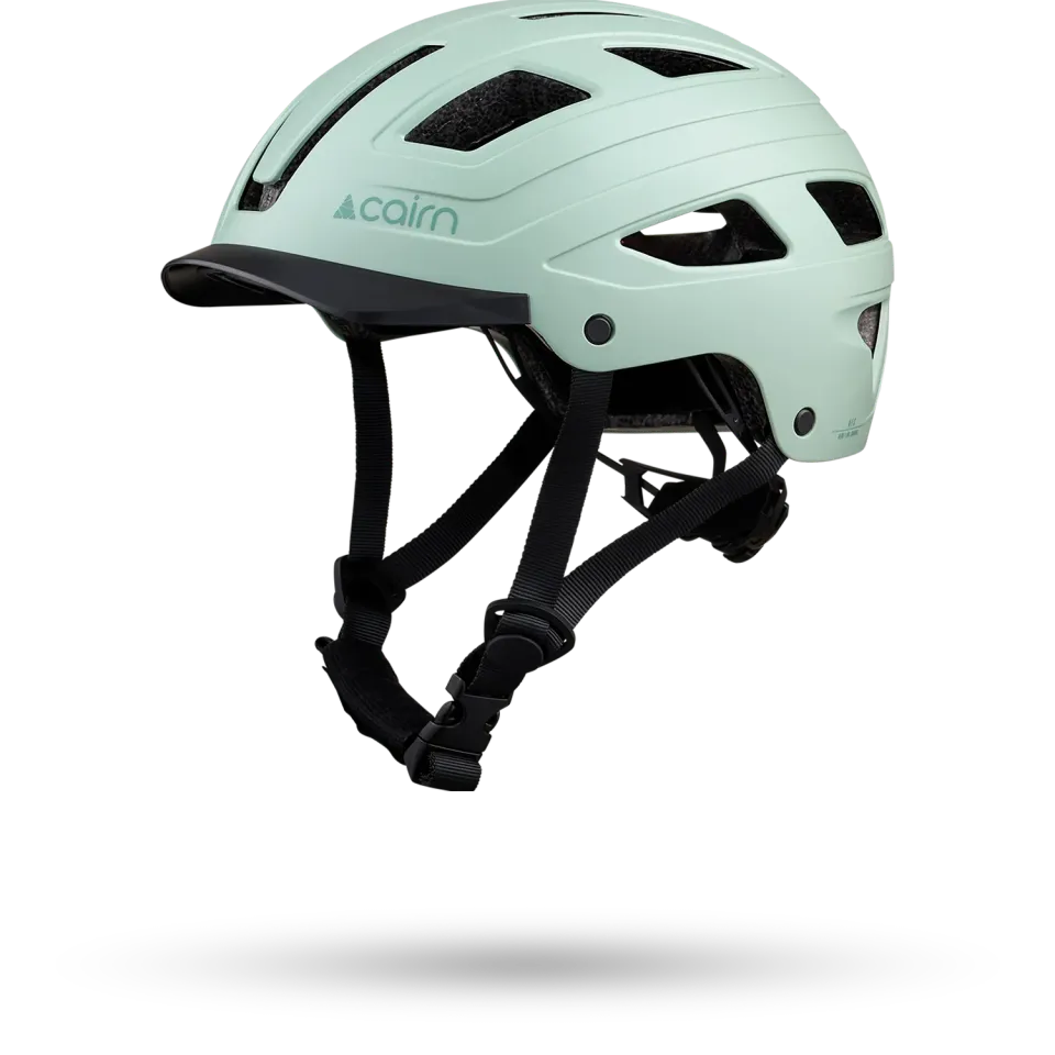 Cairn Clarke cykelhjälm Matt Jade LED-lampa