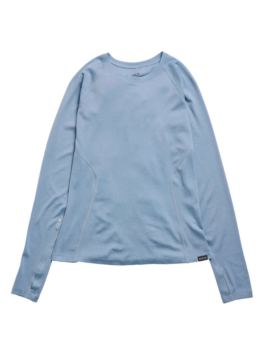 Burton Merino Blend Midweight underställströja dam True Black