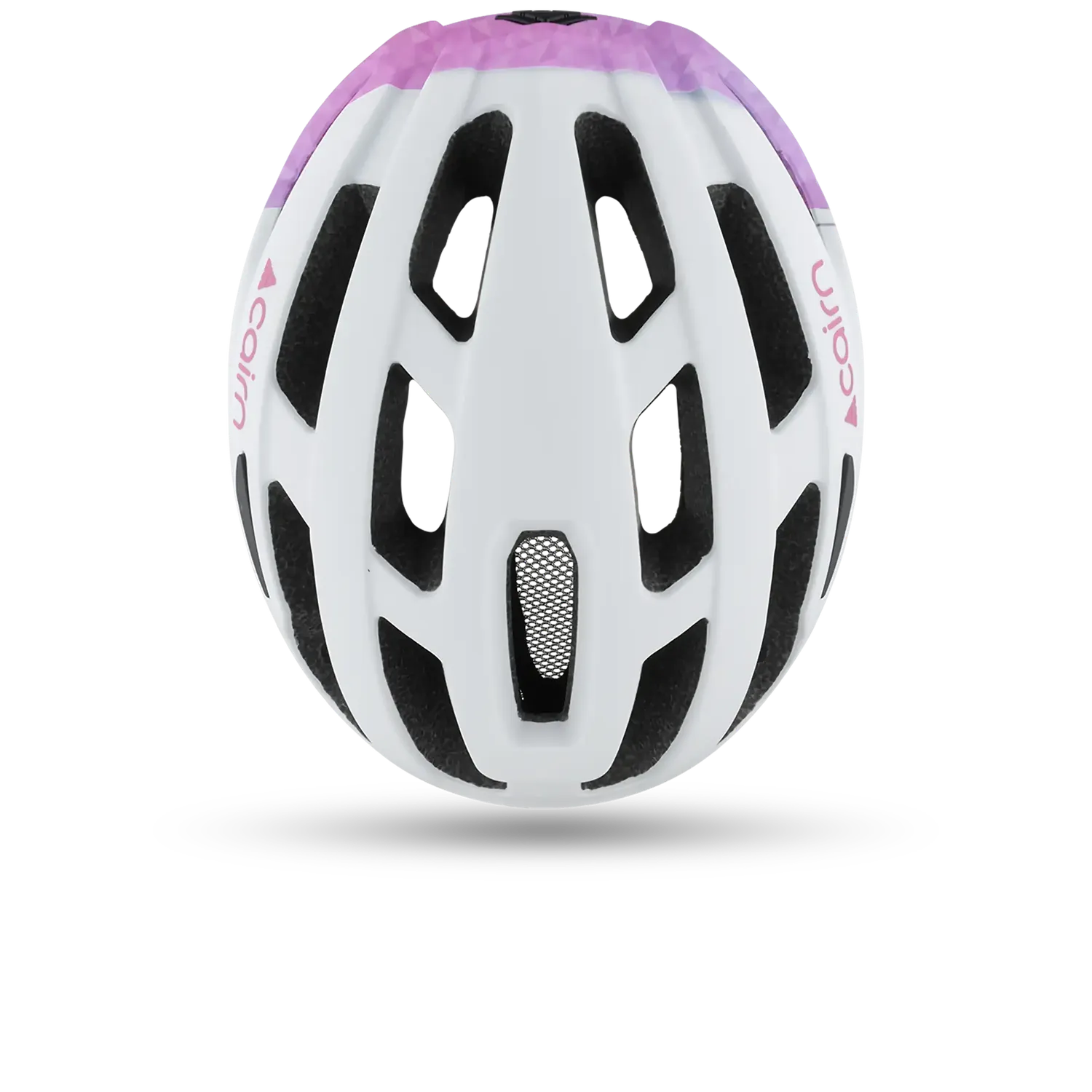 Cairn Prism II J Mat White Facet cykelhjälm vit junior