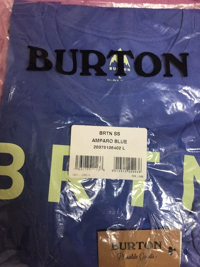 Burton BRTN t-shirt Soft Sage ekologisk bomull kort ärm
