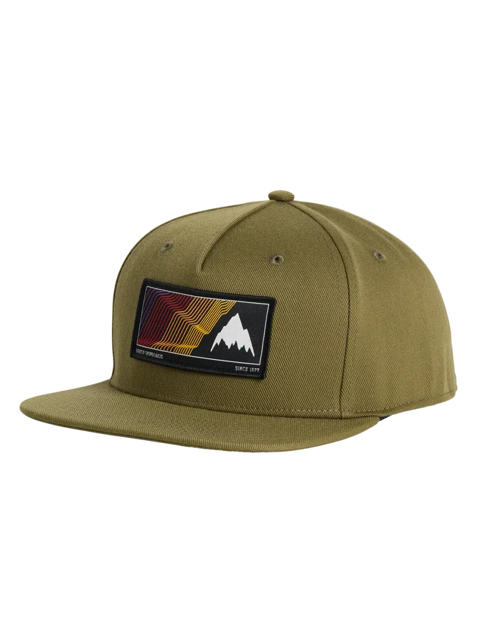 Burton Elmore keps Spiced Chai flat brim