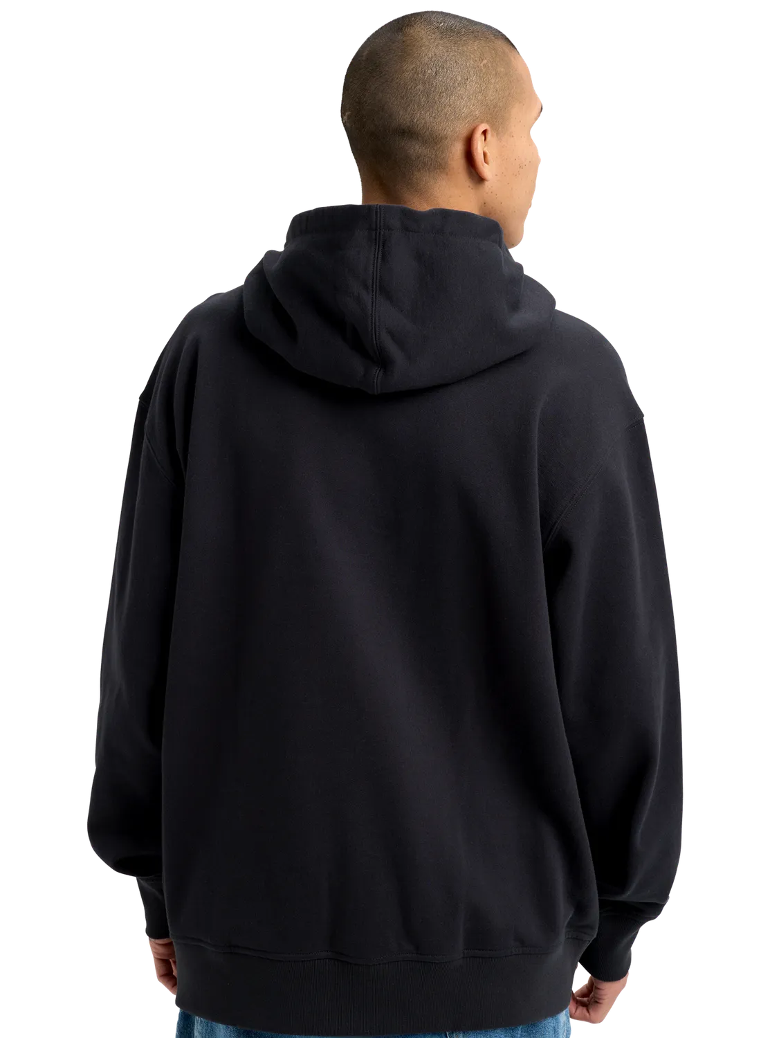 Burton Custom 26 huvtröja True Black ekologisk bomull