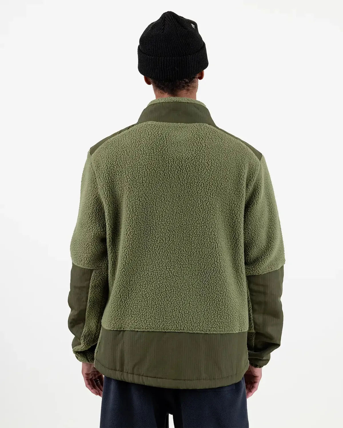 Jones Base Camp Recycled Fleece 2026 fleecejacka moss green