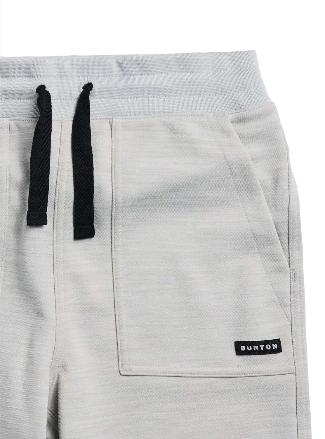 Burton Oak fleecebyxor True Black Heather barn