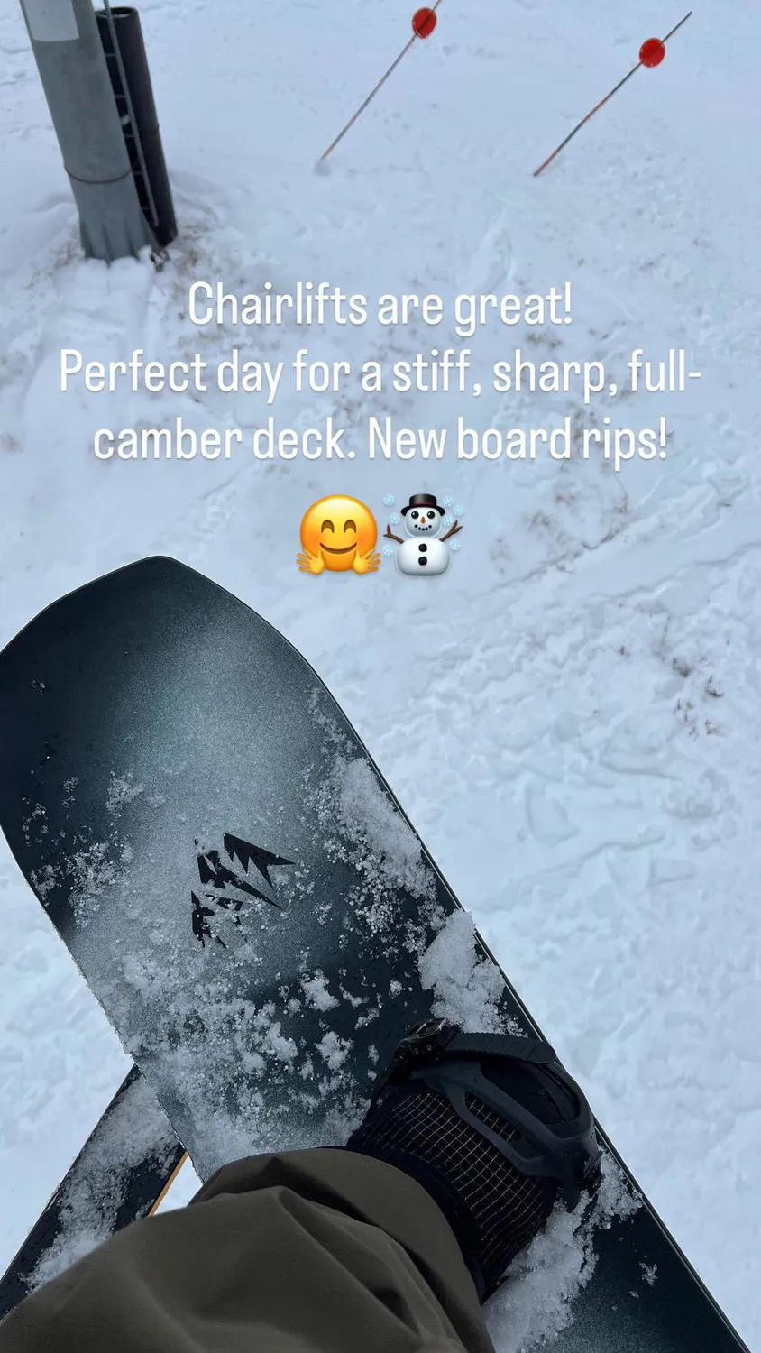 Jones Howler snowboard herr 158 freestyle freeride