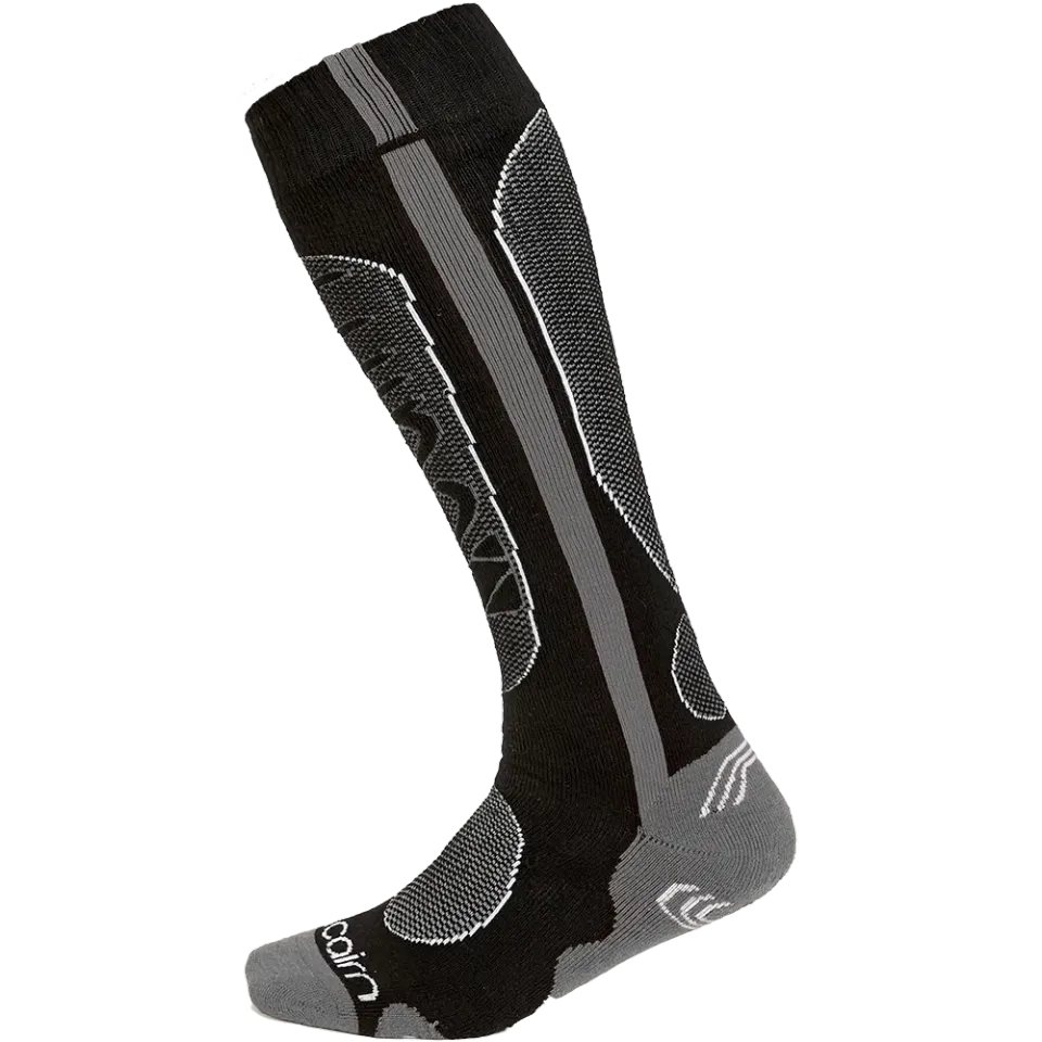 Cairn Spirit Black Grey skidstrumpor andningsbara