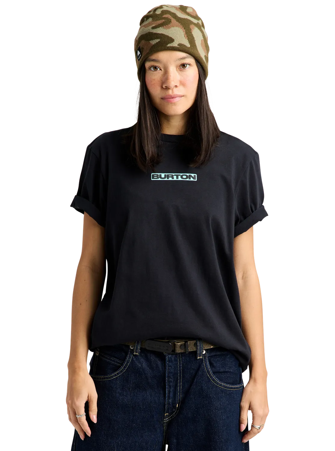 Burton From Burton to the World t-shirt True Black kortärmad