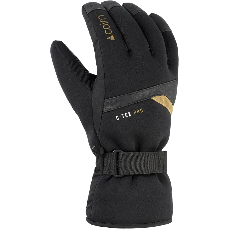 Cairn Styl Pro R skidhandskar black coffee Primaloft