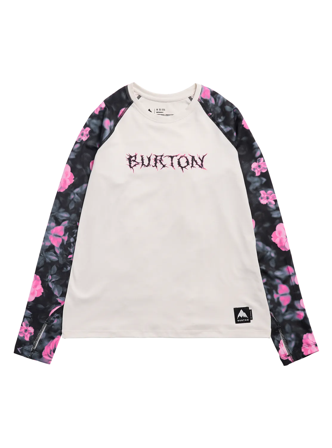 Burton Roadie baslager t-shirt dam Shockwave Floral luktfri