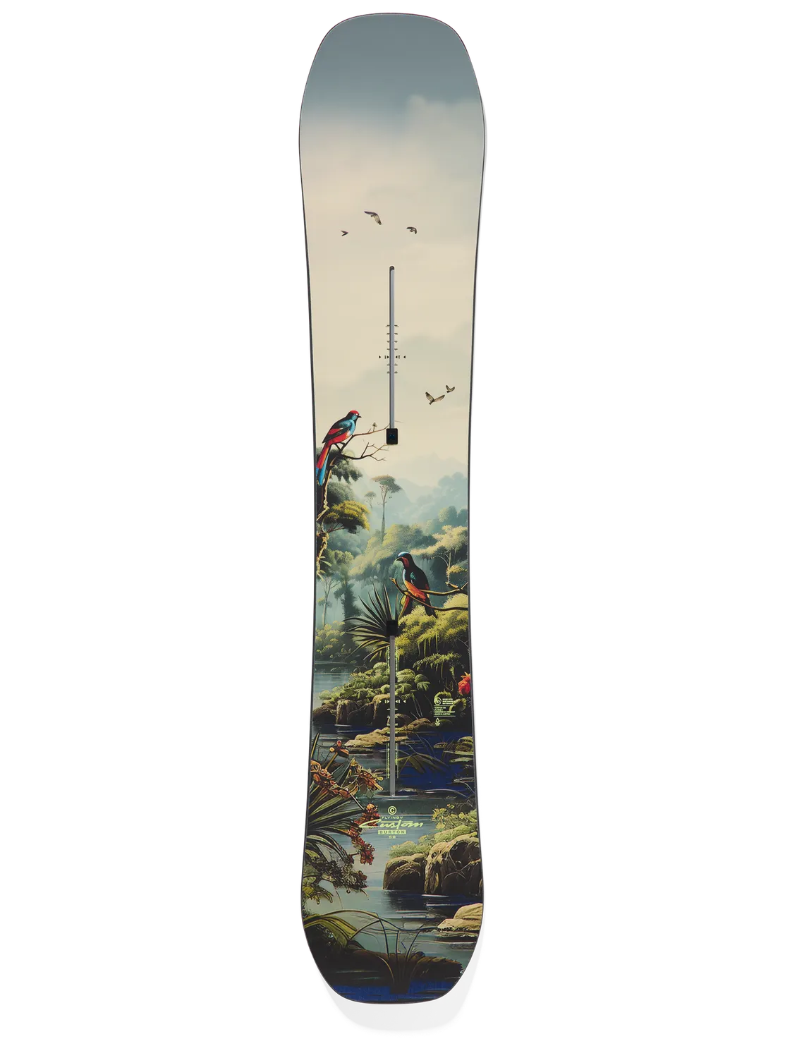 Burton Custom Flying V snowboard 156 hybridcamber poppig