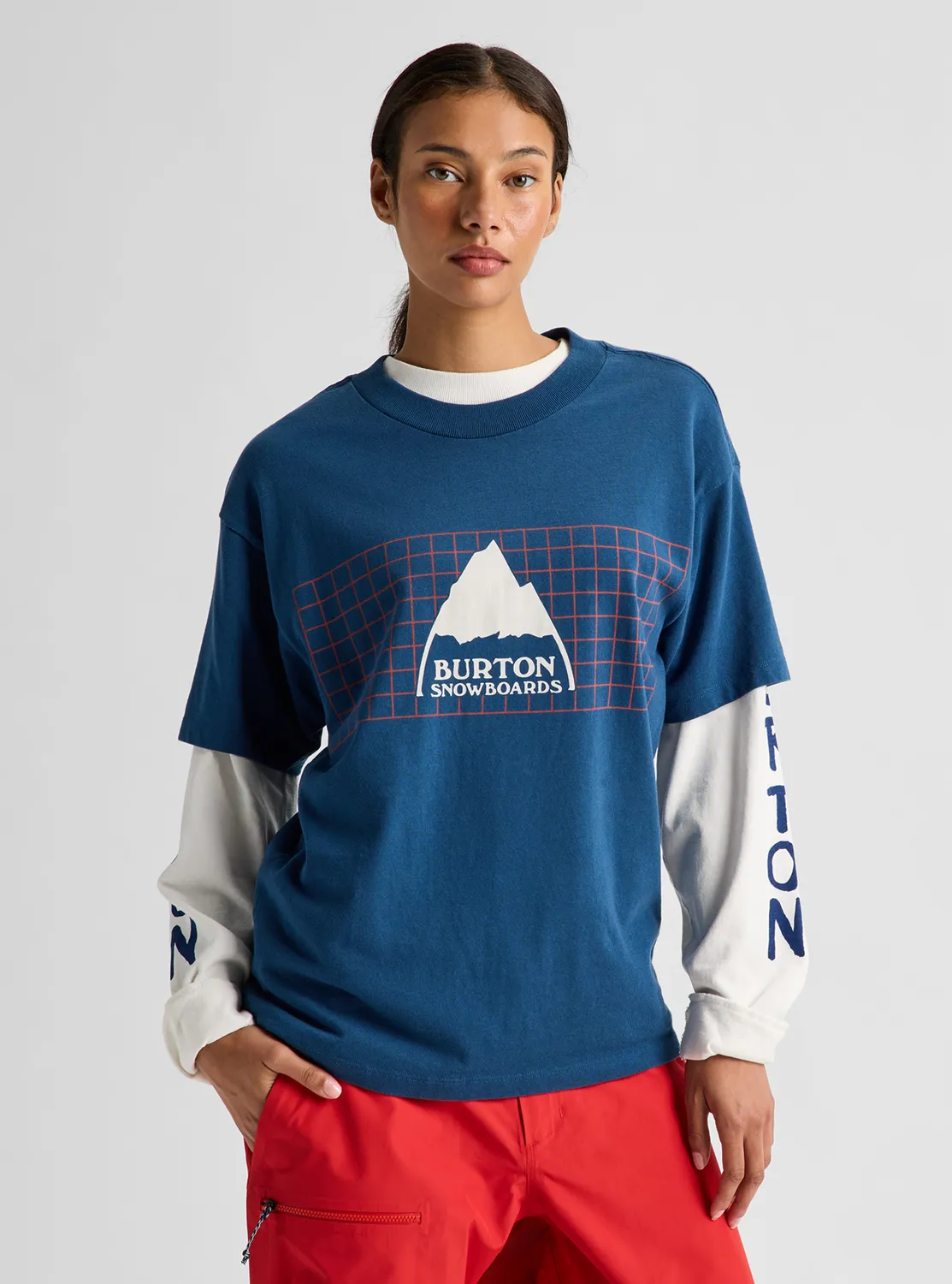 Burton 50th 83 Squared T-shirt Stout White kortärmad