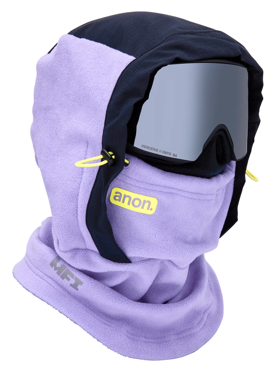 Anon MFI Fleece hjälmhuva Hyper Lilac magnet