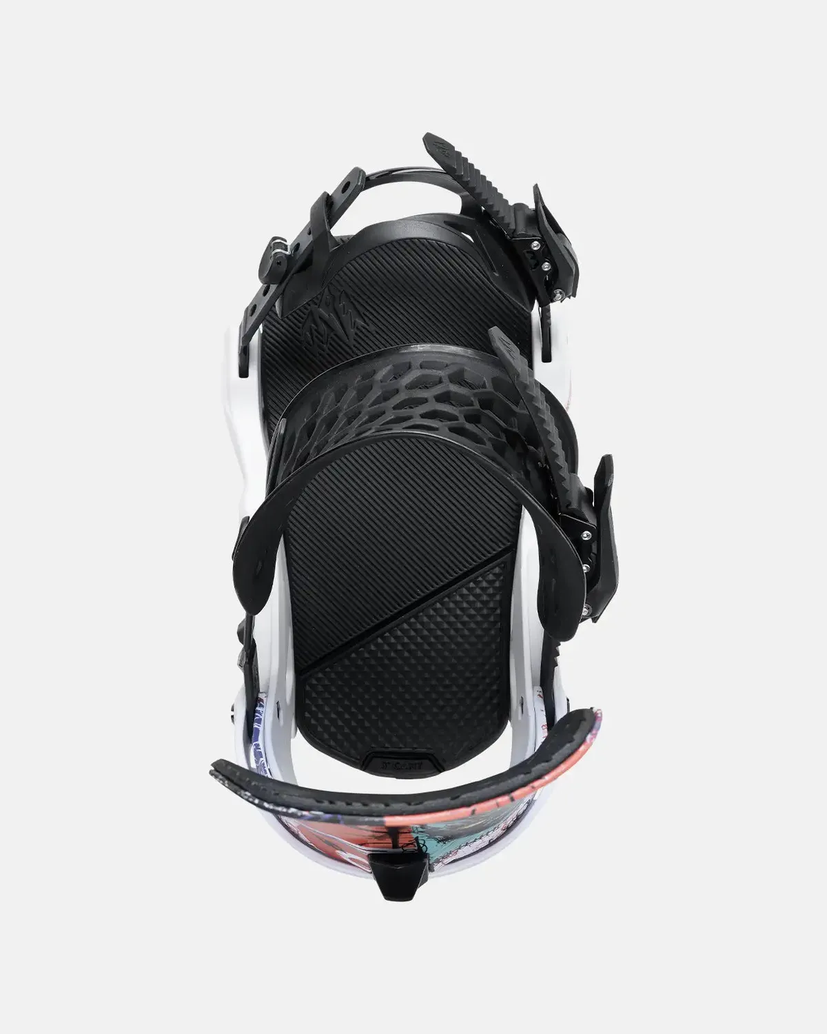 Jones Meteorite 2026 snowboardbindning Rallycat White allmountain