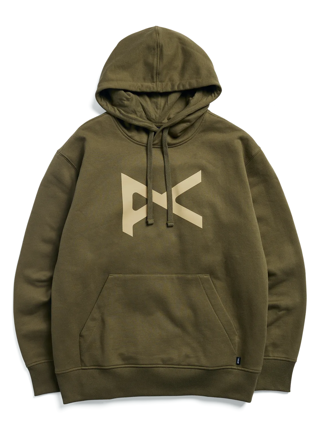 Burton Anon Pullover Hoodie huvtröja Dried Moss varm