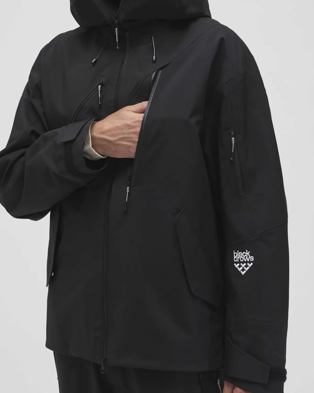 Black Crows Stratus 3L skidjacka herr svart L vattentät
