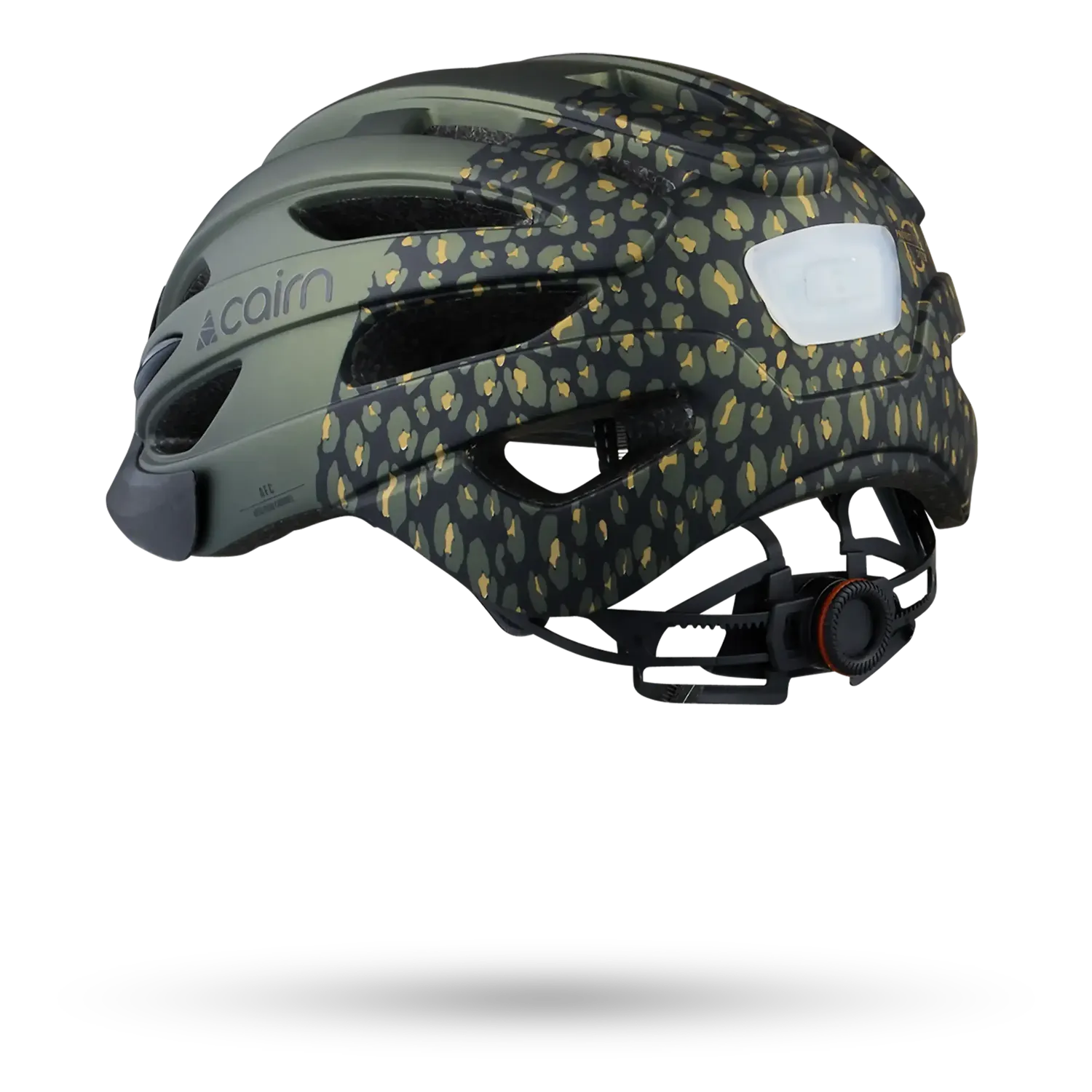 Cairn Fusion hjälm oliv LED S-M-L
