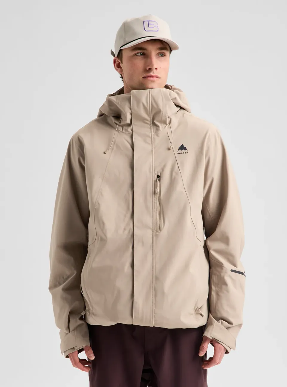 Burton Reserve 2L Stretch skaljacka herr true black 20k/20k