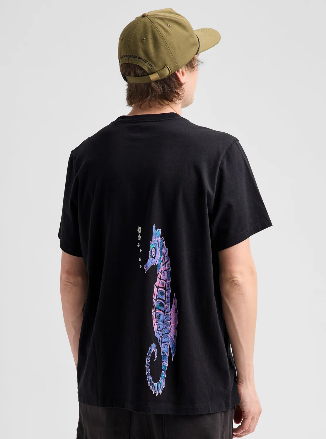 Burton Blossom 27 t-shirt True Black ekologisk