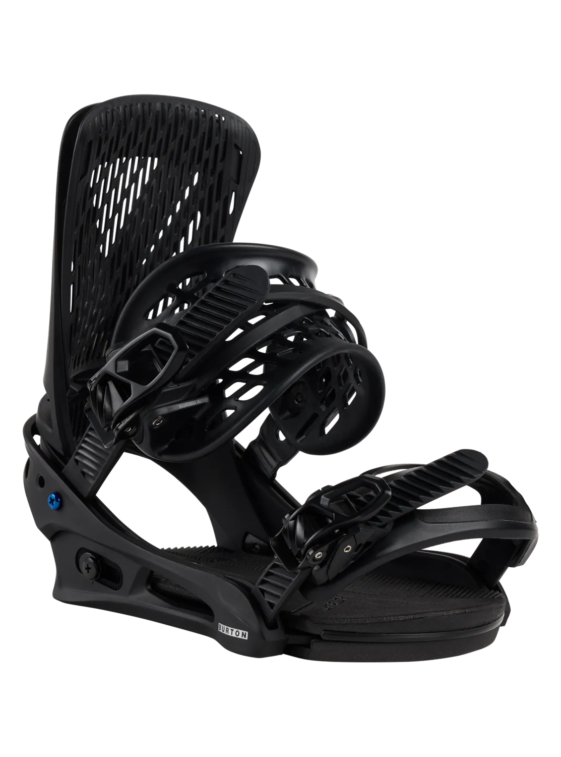 Burton Genesis snowboardbindning svart mjuk dämpad rembindning