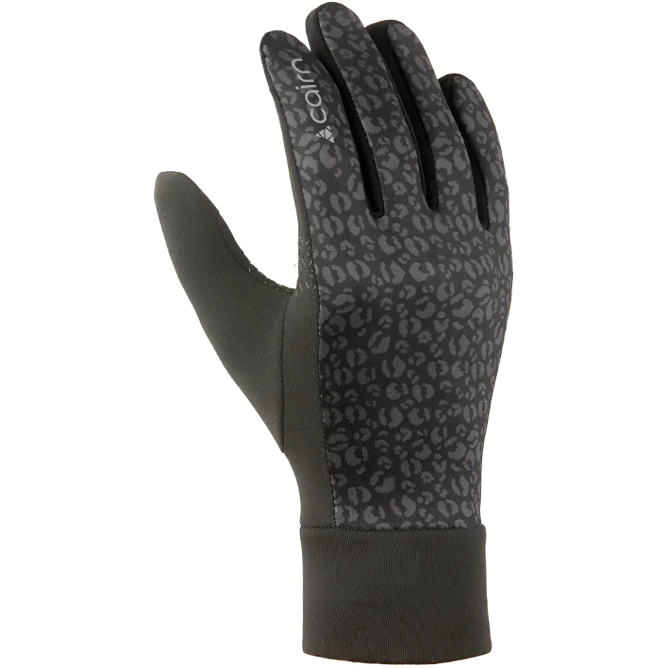 Cairn Warm Touch skidhandskar Black Leopard touch