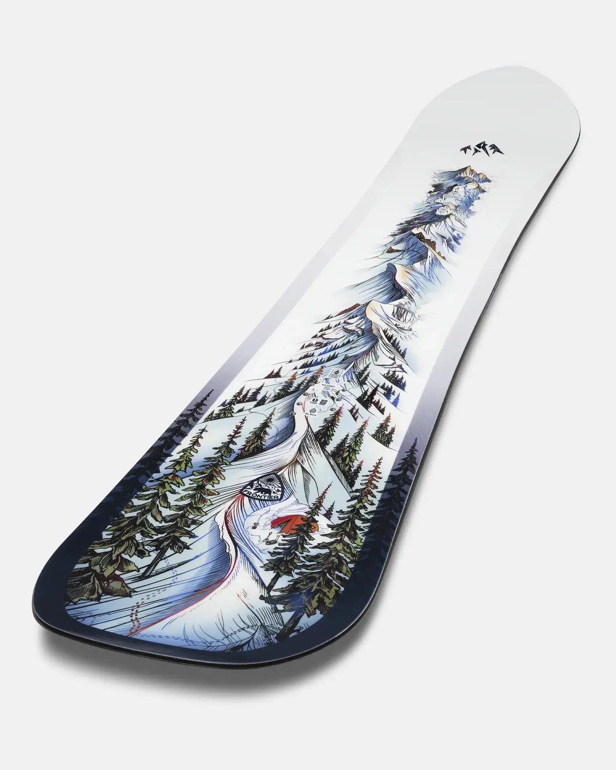 Jones Frontier 2.0 snowboard 156 all mountain directional