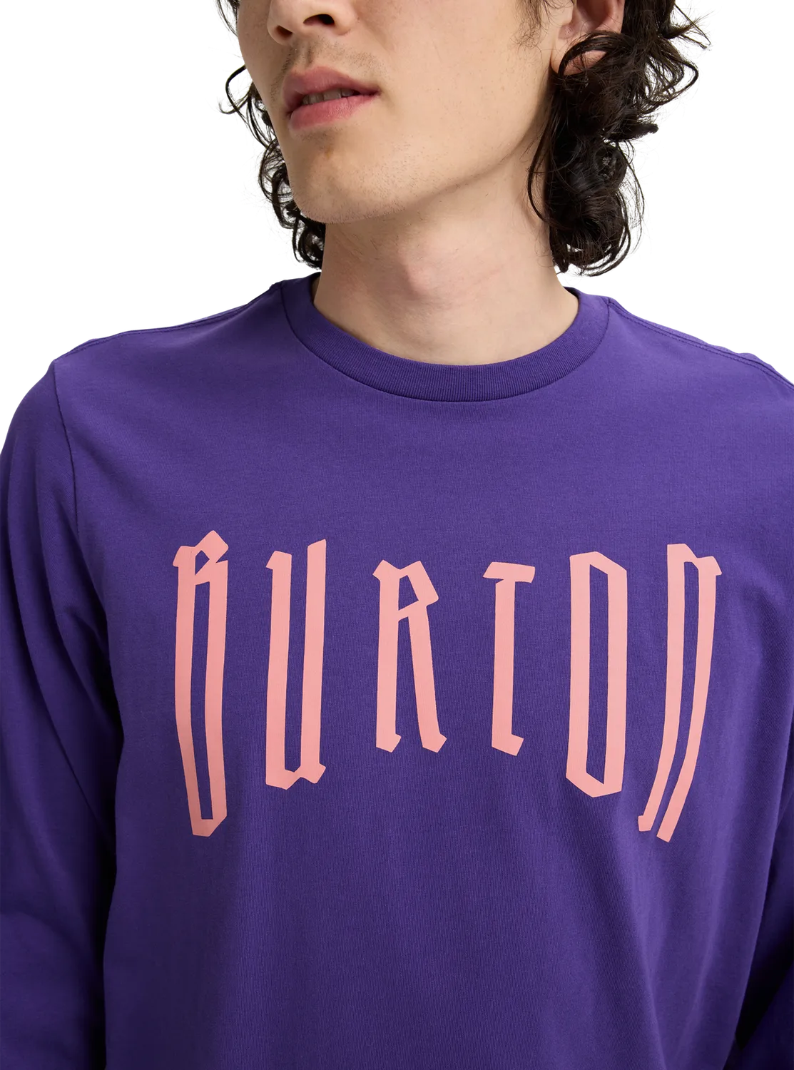 Burton Chinclip Long Sleeve T-shirt Prism Violet ekologisk