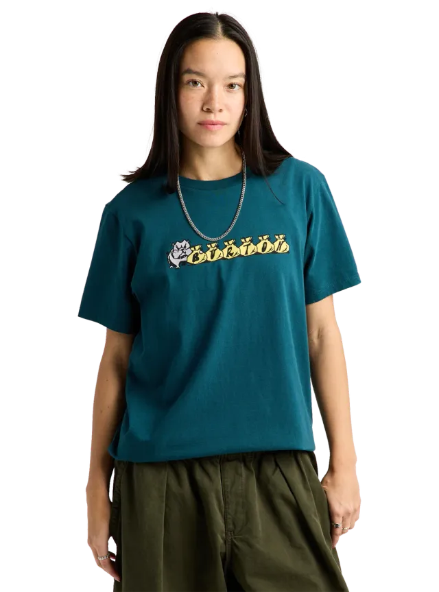 Burton Ransacked T-shirt Atlantic Teal ekologisk bomull