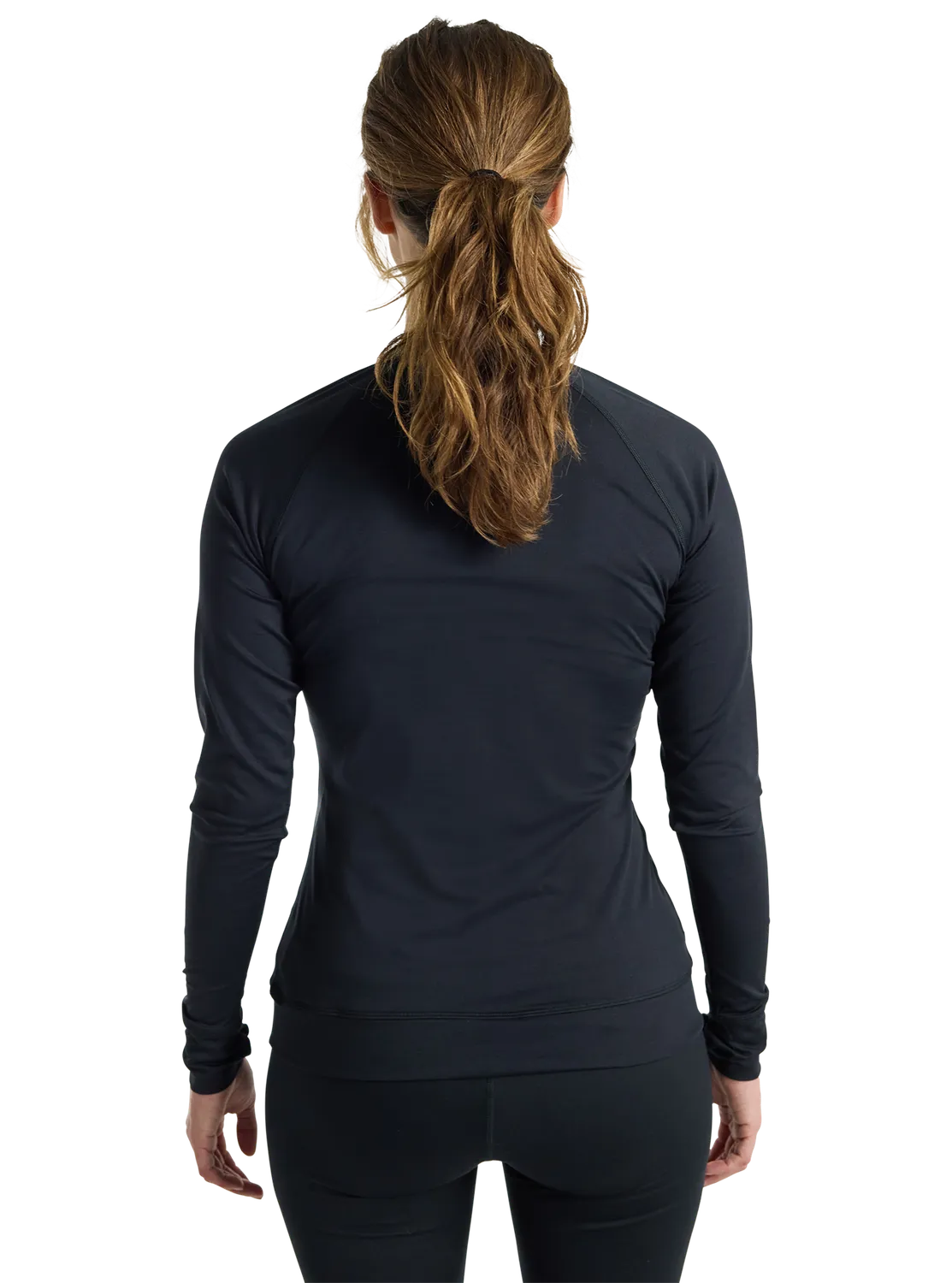 Burton Lightweight X Crewneck underställströja True Black tunn