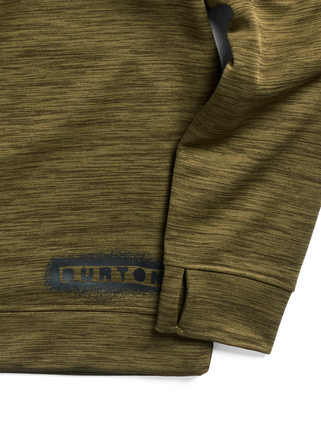 Burton Oak Pullover Crew fleecetröja Geranium Red avslappnad