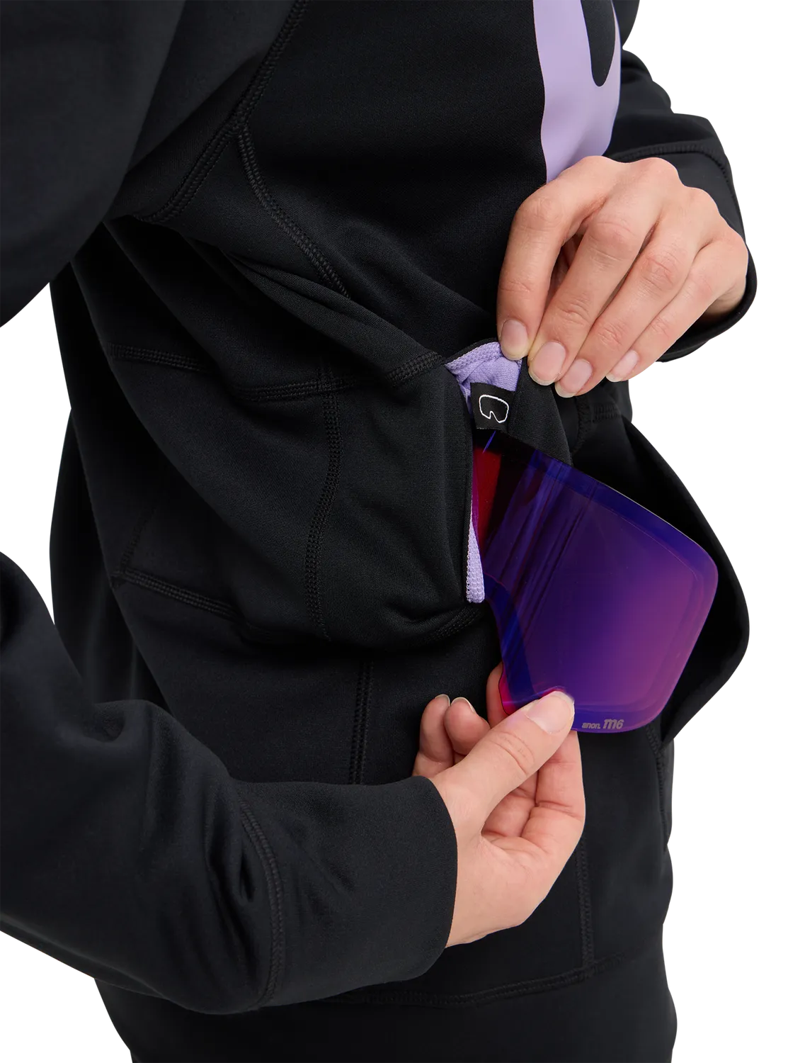 Burton Anon MFI Pullover hoodie Hyper Lilac