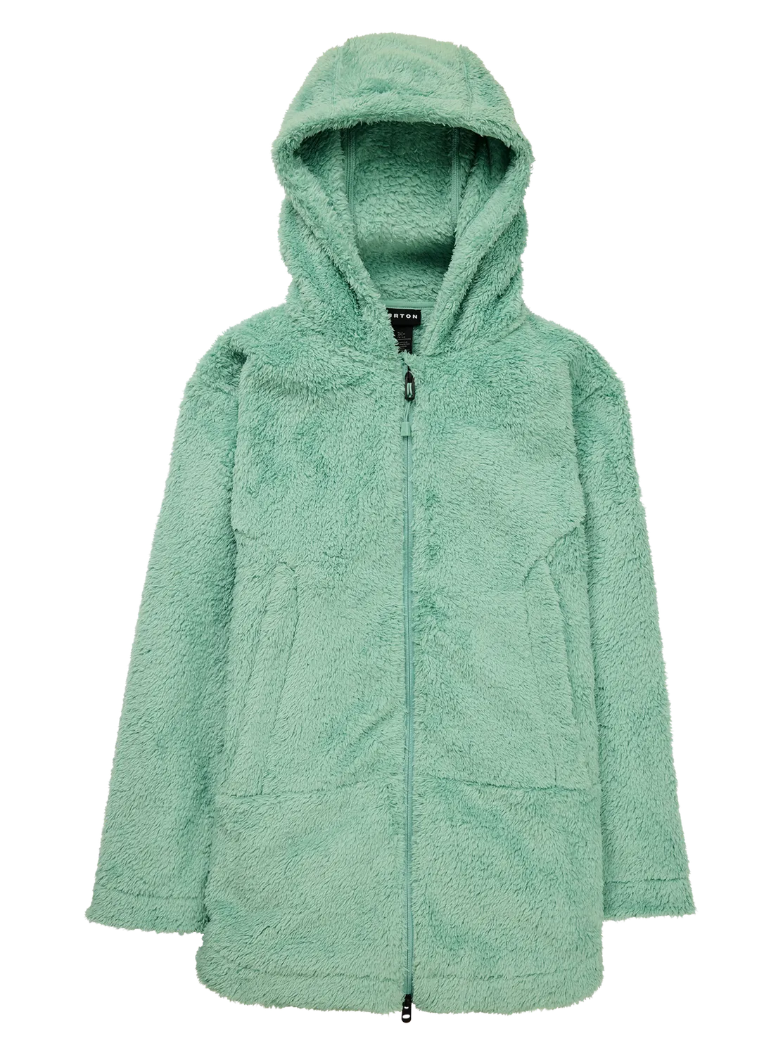 Burton Minxy Hi-Loft Full-Zip fleece Soft Sage dam