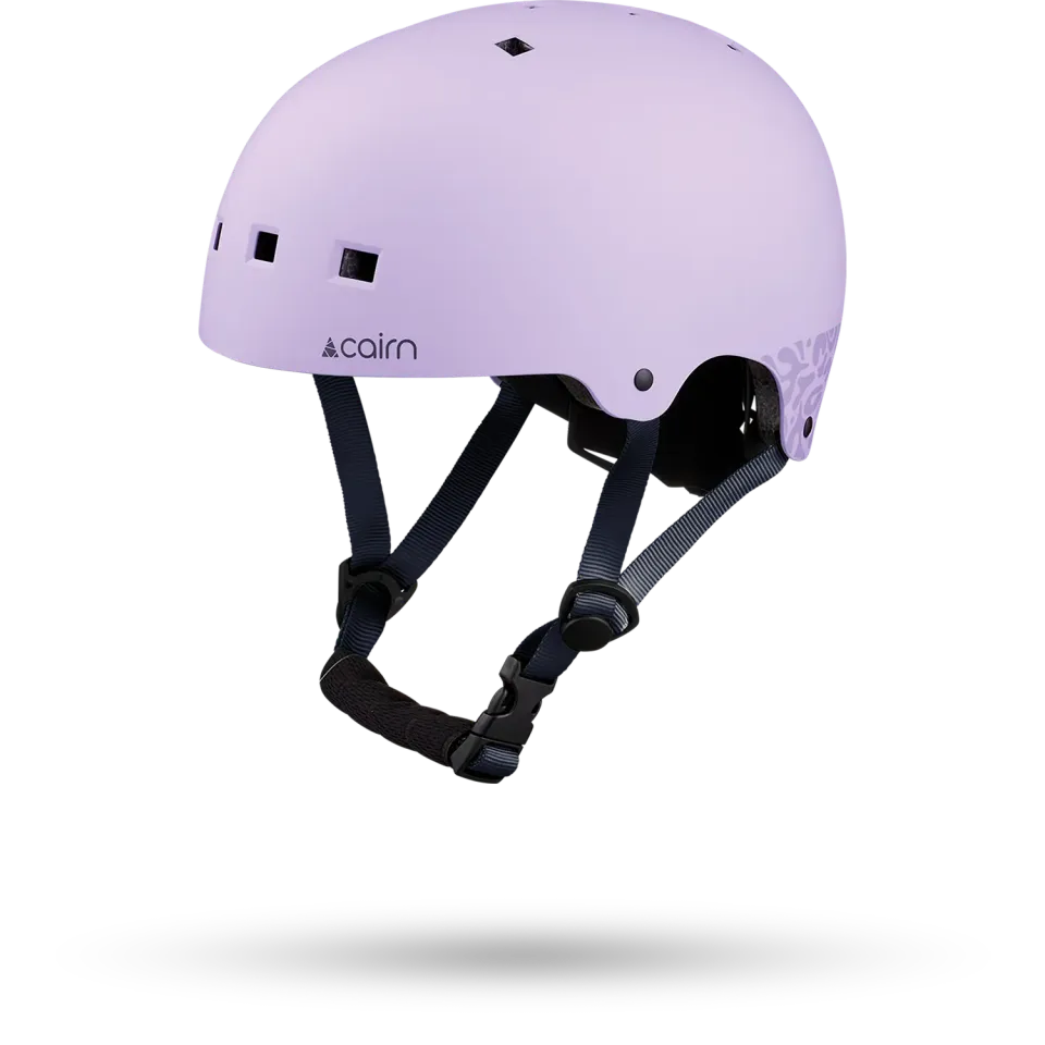 Cairn Eon J junior cykelhjälm lilac matt S