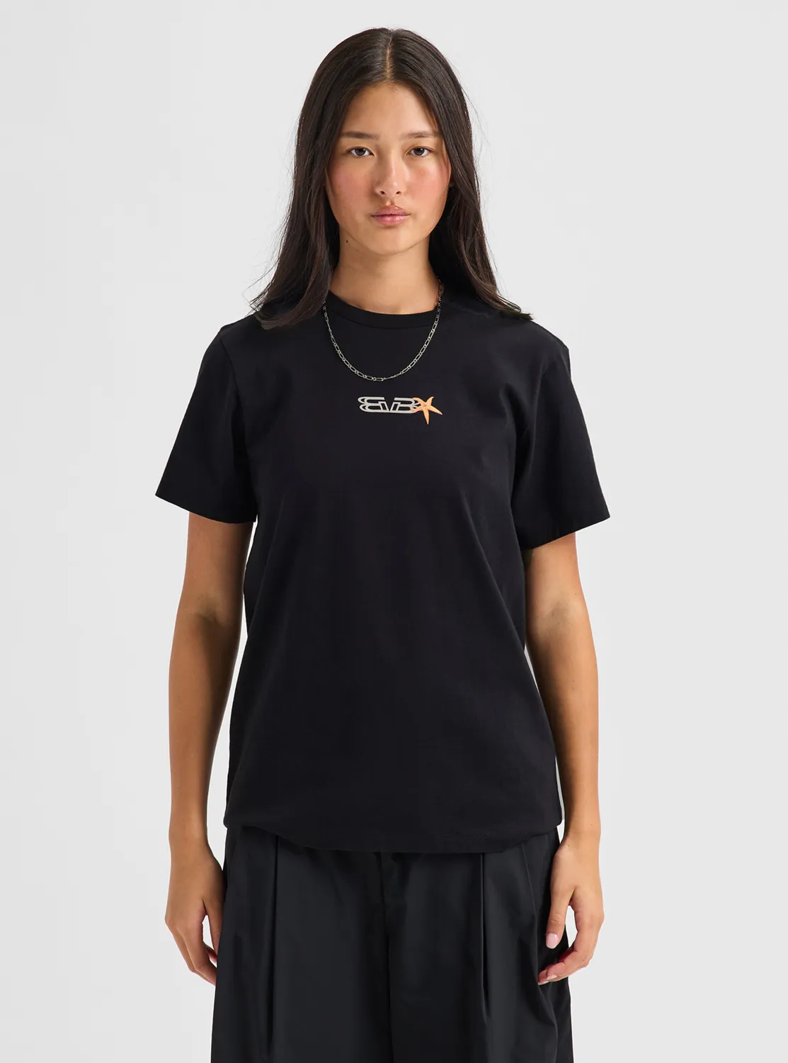 Burton Blossom 27 t-shirt True Black ekologisk